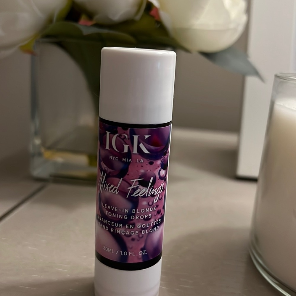 IGK leave in toning drops
